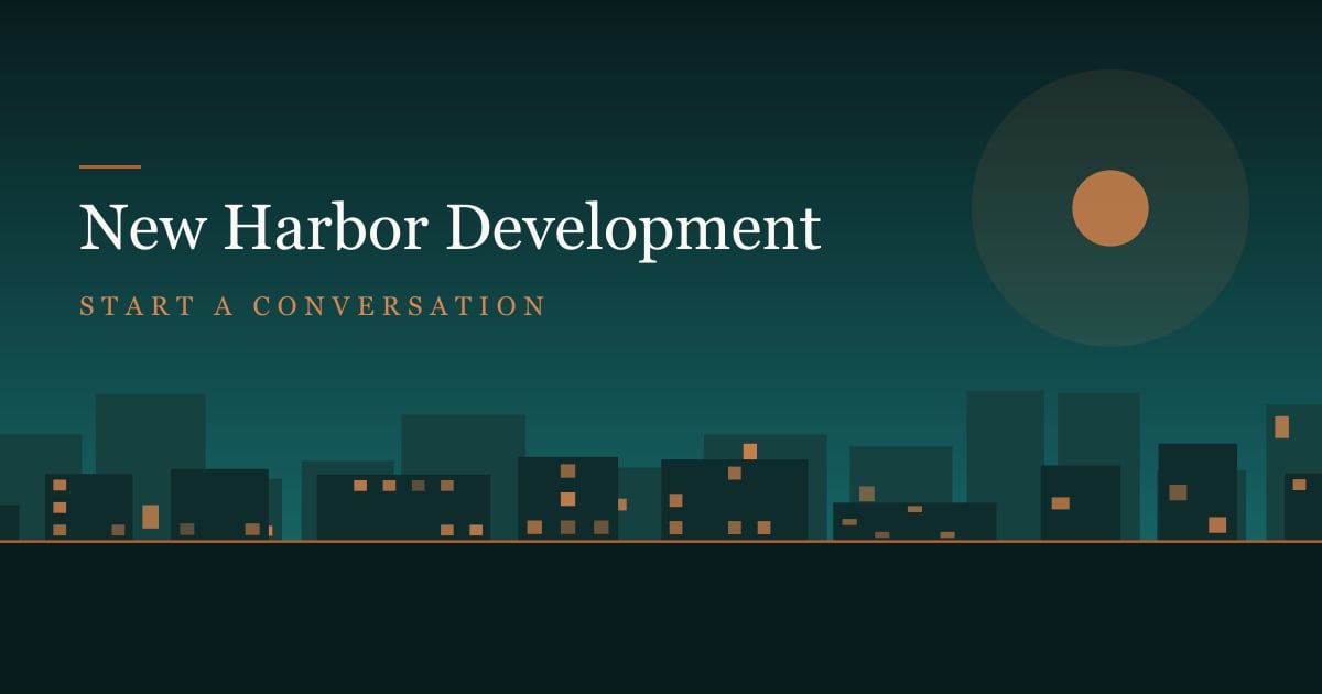 Contact Us | New Harbor Development