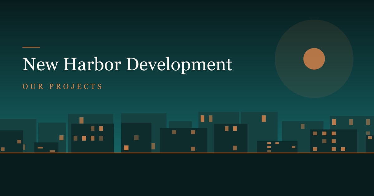 Harbor Projects Our Projects | New Harbor Development